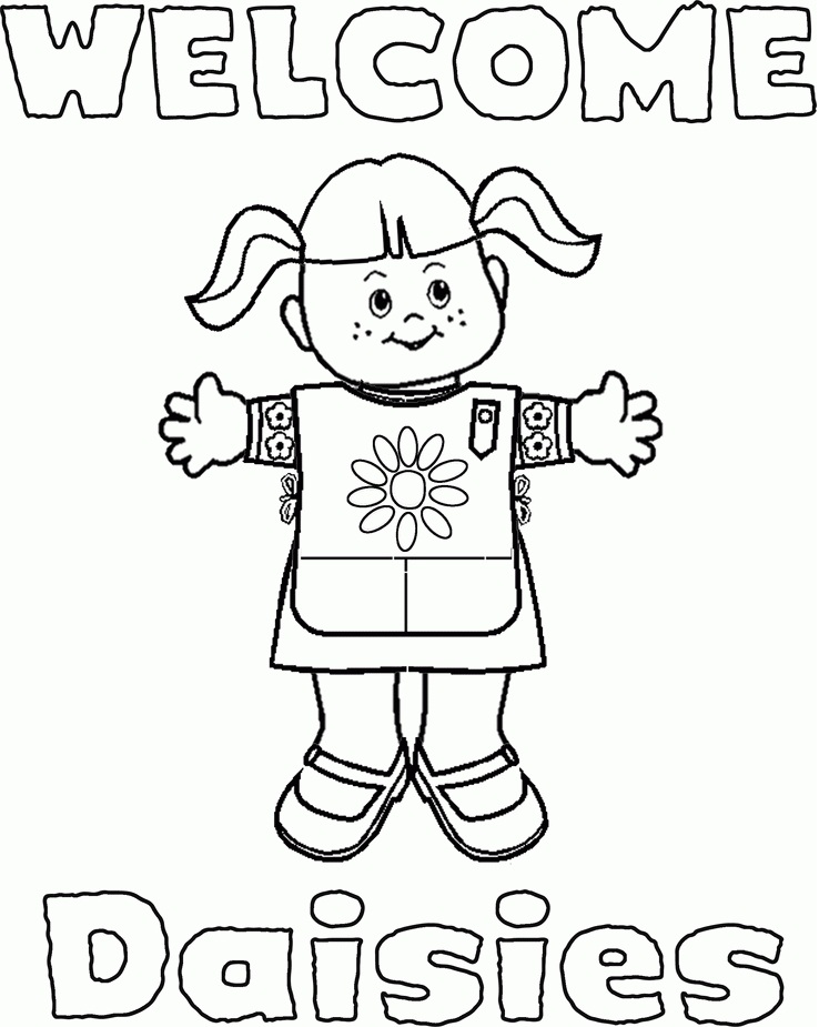 Welcome Daisies Girl Scout