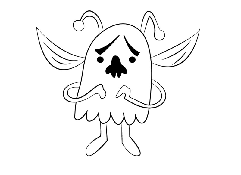 Whimsun Undertale coloring page Coloring Game Whimsun Undertale coloring page
