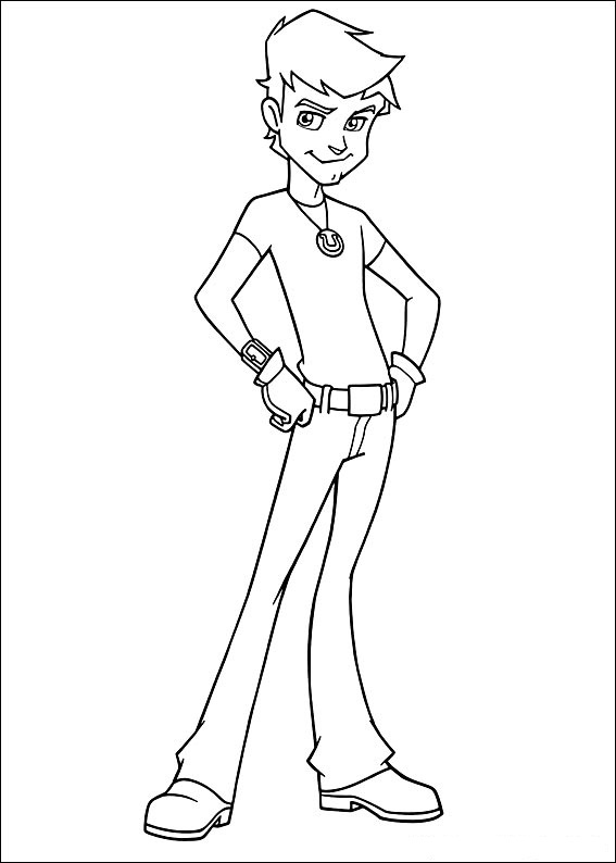Will Taggert from Horseland Coloring Game Will Taggert from Horseland