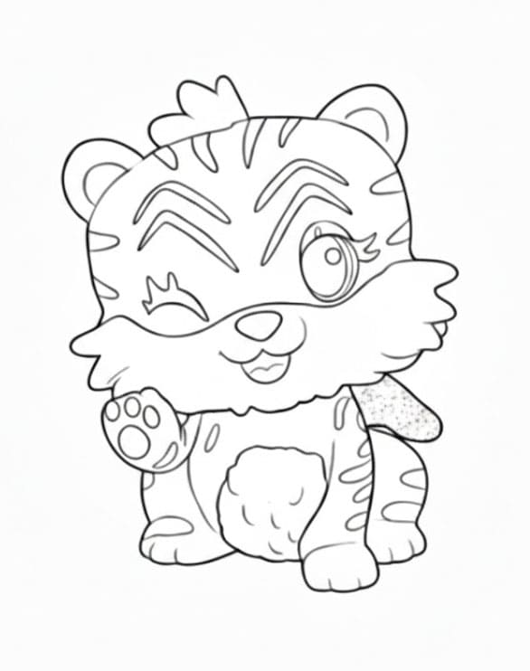 Winking Tiger Cub Hatchimal