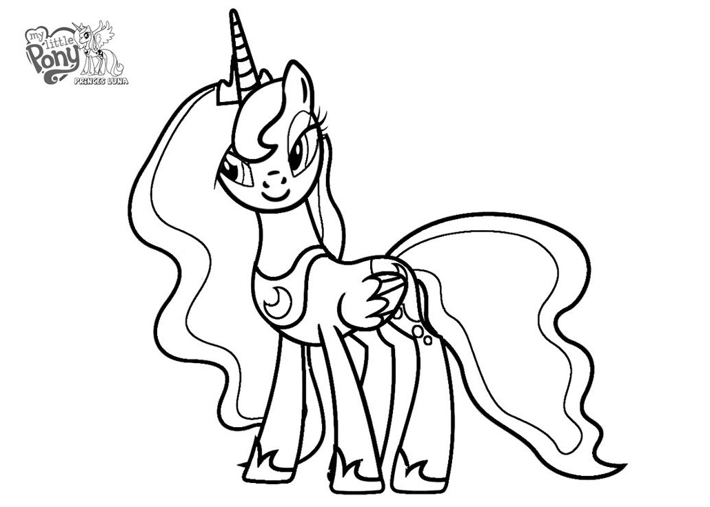 Winsome Princess Luna Coloring Game Winsome Princess Luna