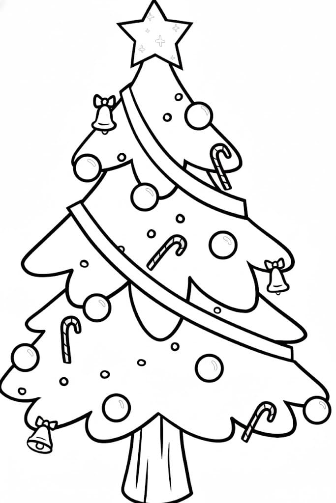 Winter Christmas Tree