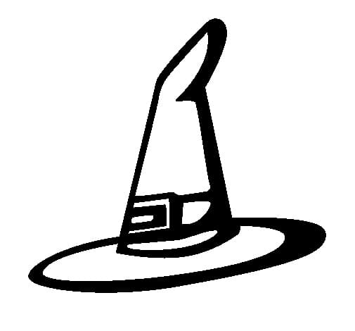 Witch Hat 4 Coloring Game Witch Hat 4