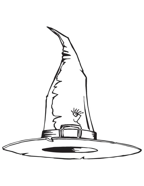 Witch Hat 5 Coloring Game Witch Hat 5
