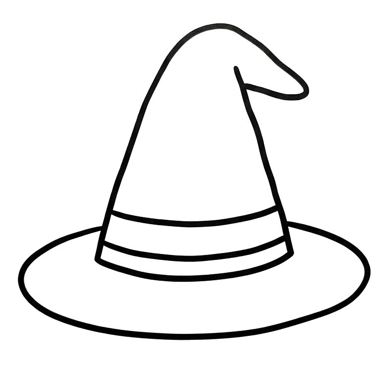 Witch Hat Free Printable
