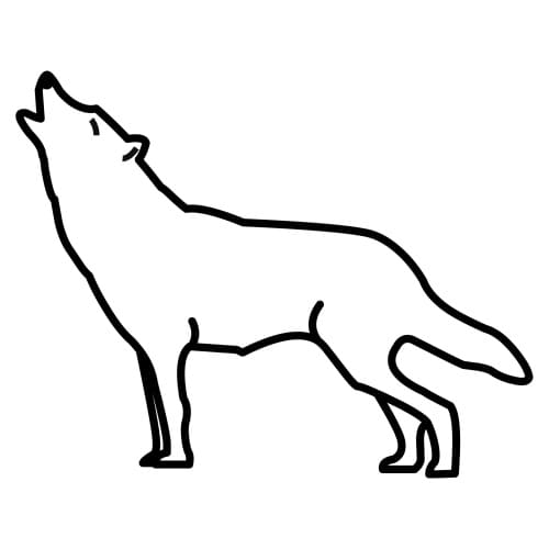 Wolf Outline