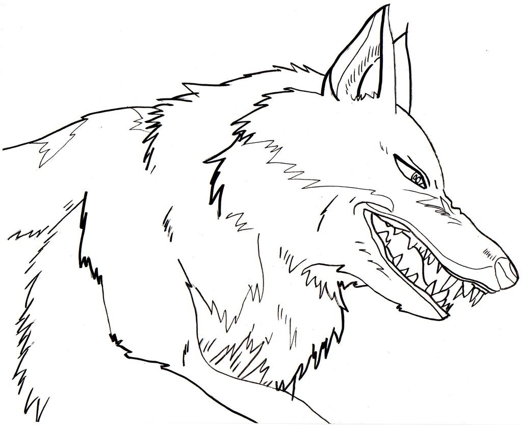 Wolf in Princess Mononoke