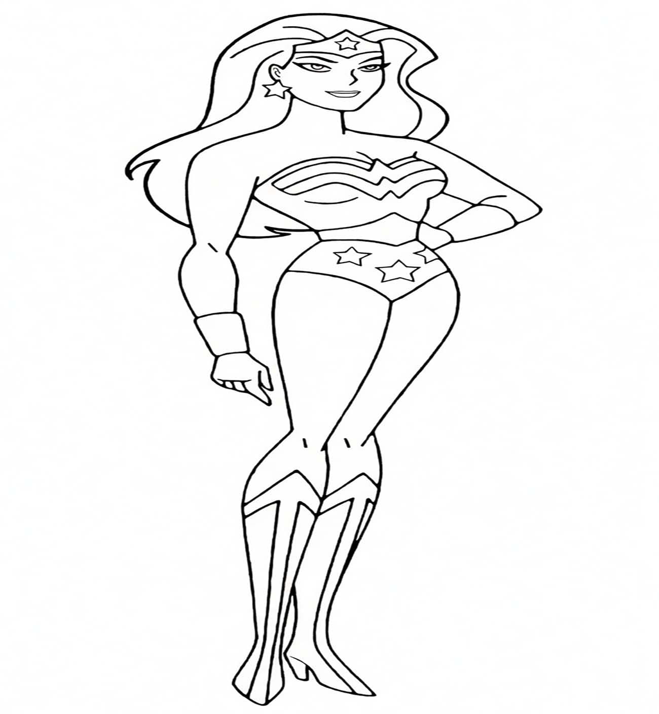 Wonder Woman Free Printable For Kids