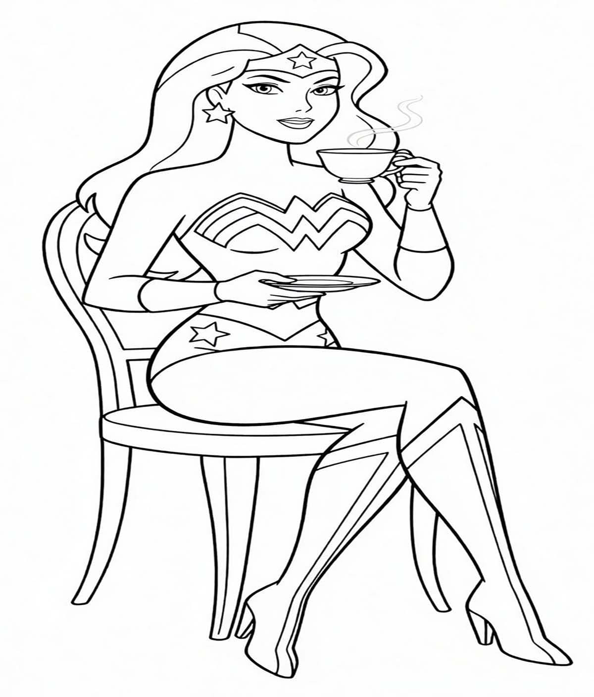 Wonder Woman Free Printable