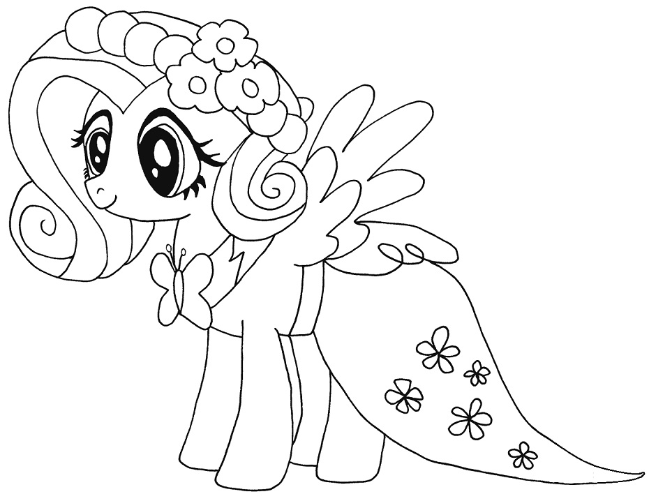 Wonderful Fluttershy Coloring Game Wonderful Fluttershy