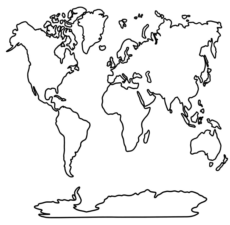 World Map Easy