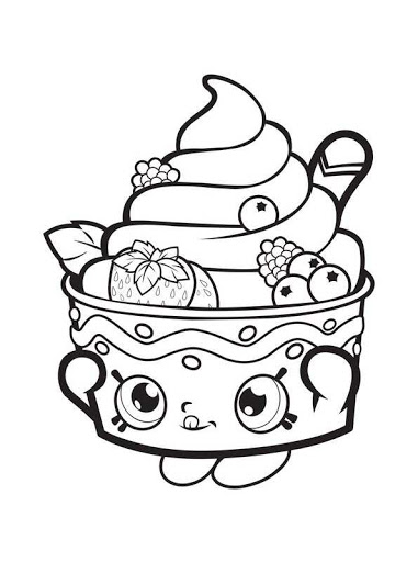 YO CHI Shopkin Coloring Game YO CHI Shopkin