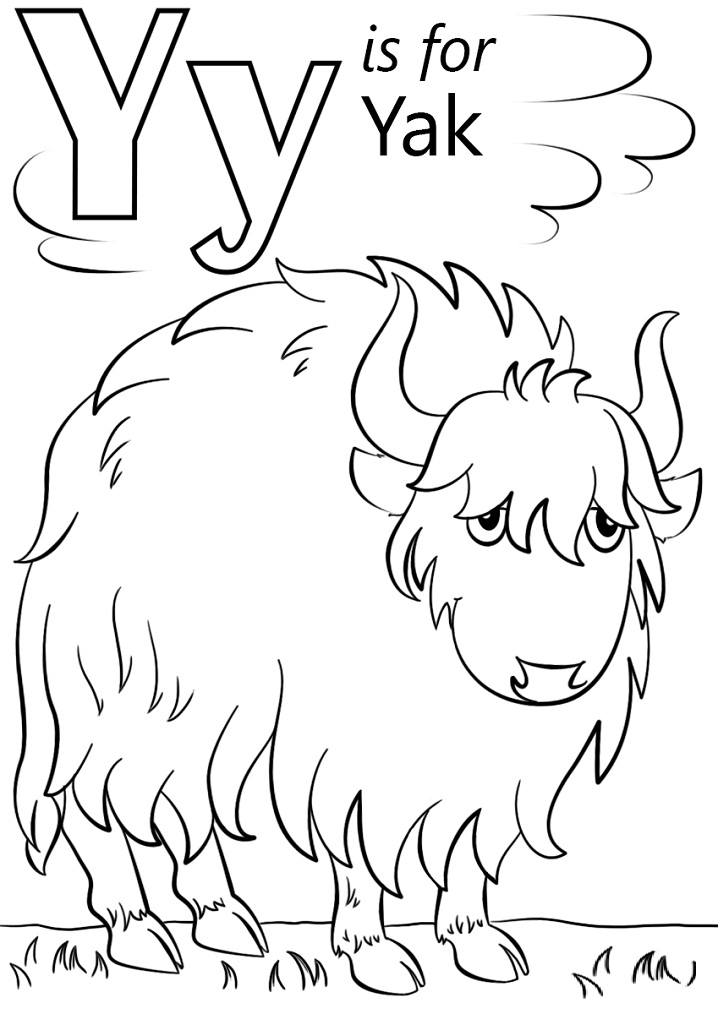 Yak Letter Y