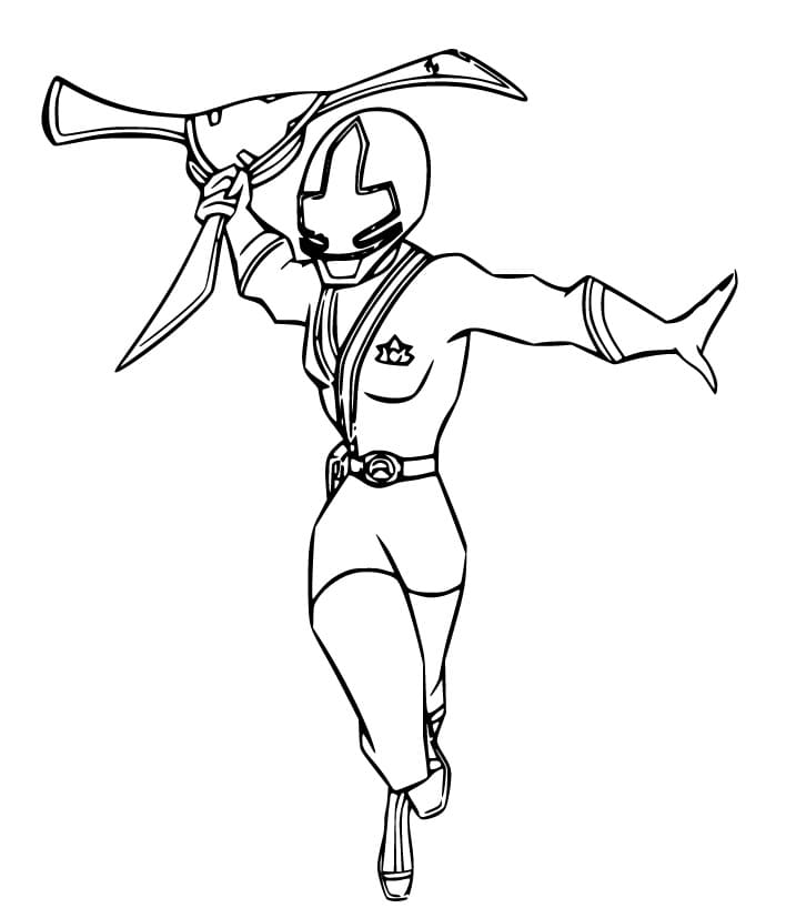 Yellow Samurai Ranger