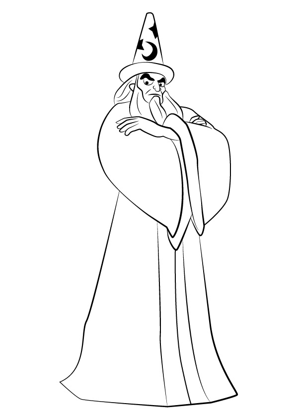 Yen Sid from Kingdom Hearts