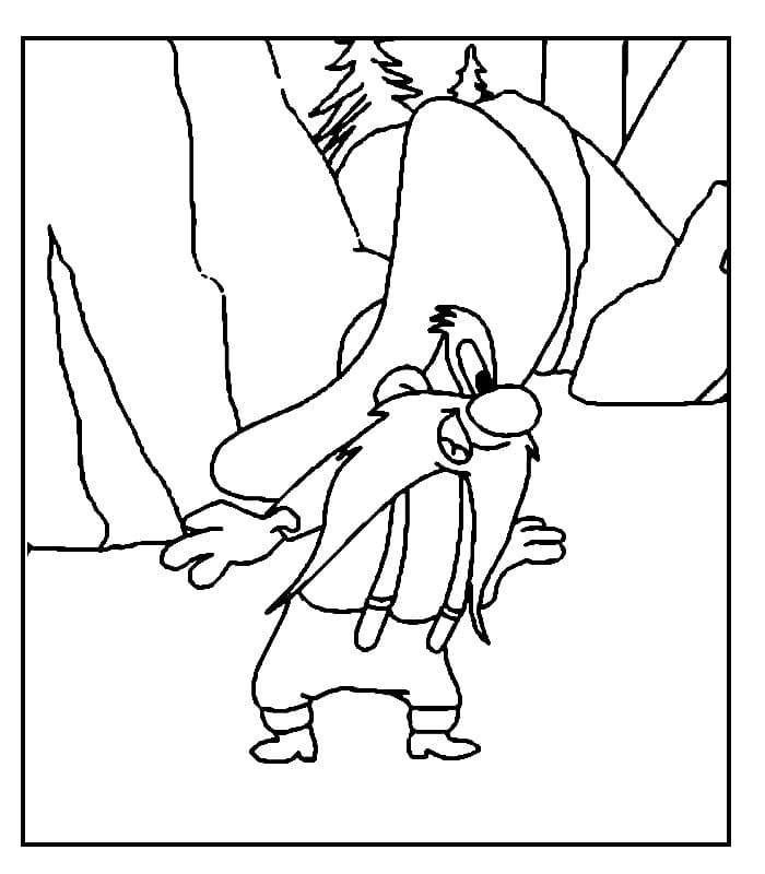 Yosemite Sam Smiling