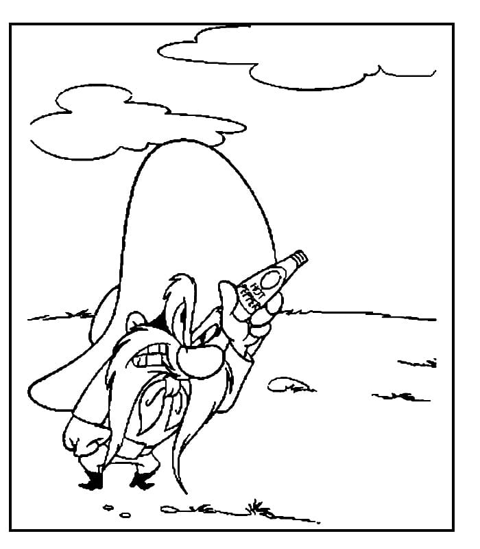 Yosemite Sam with Hot Pepper