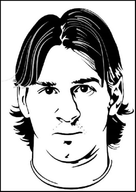 Young Messi Coloring Game Young Messi