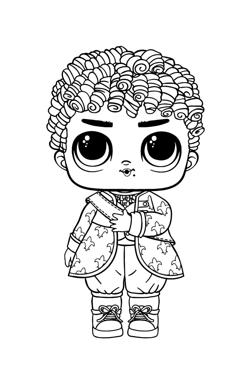 Your Majesty LOL Boys Coloring Game Your Majesty LOL Boys