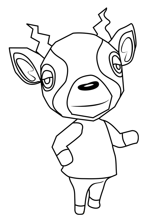 Zell from Animal Crossing