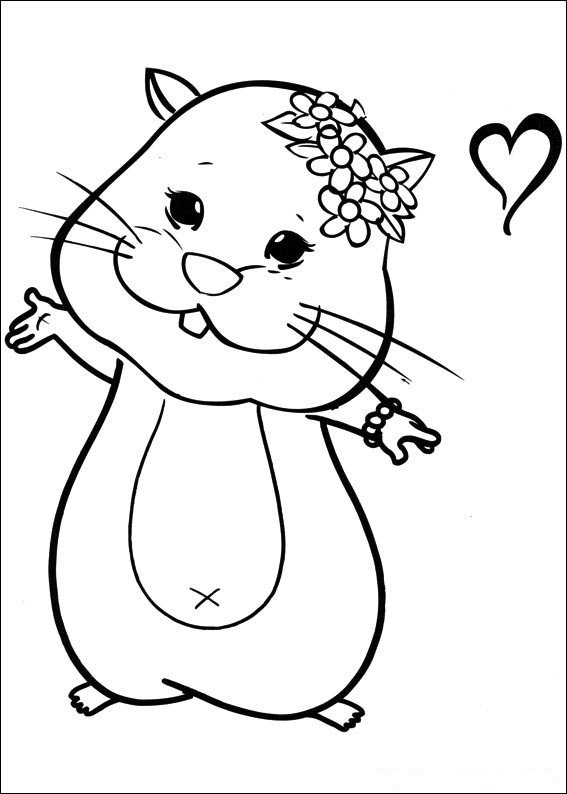 Zhu Zhu Pets 7 Coloring Game Zhu Zhu Pets 7