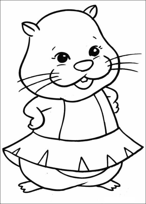 Zhu Zhu Pets 9 Coloring Game Zhu Zhu Pets 9