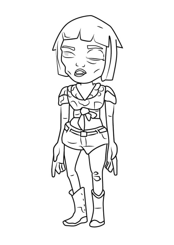Zoe from Subway Surfers