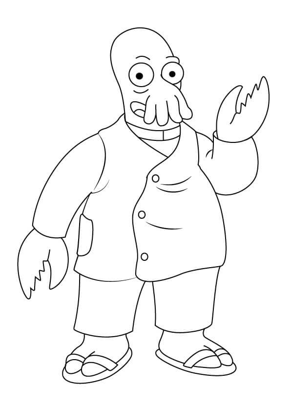 Zoidberg from Futurama
