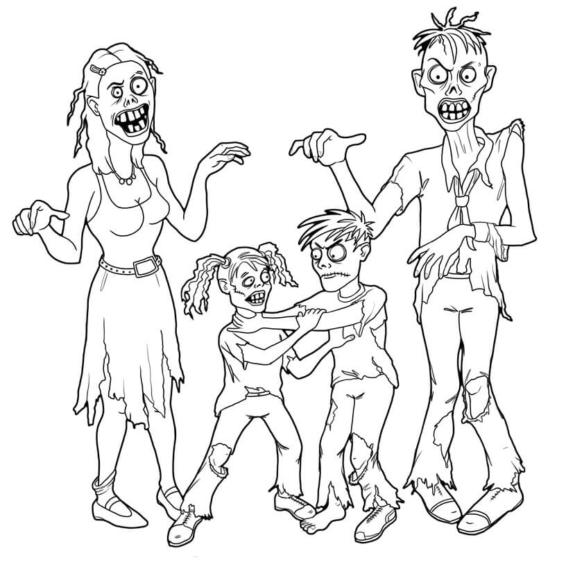 Zombies Family