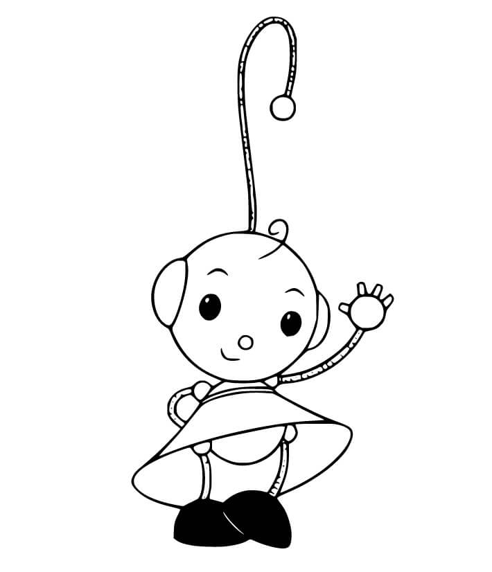 zowie coloring page template rolie polie olie