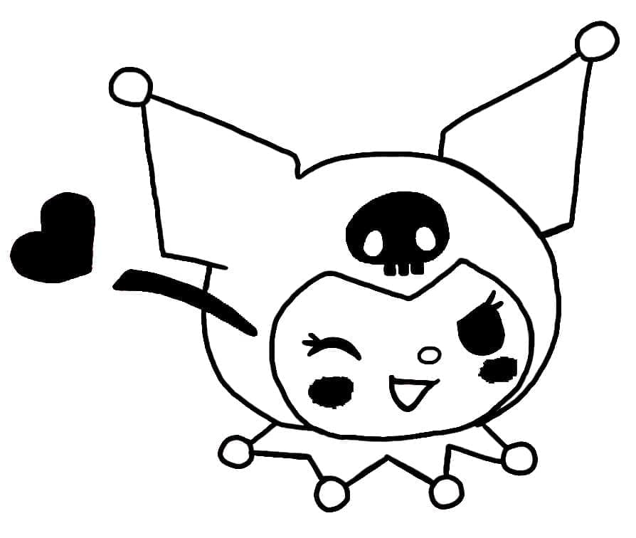 Kuromi Coloring Games - ColoringGames.Net