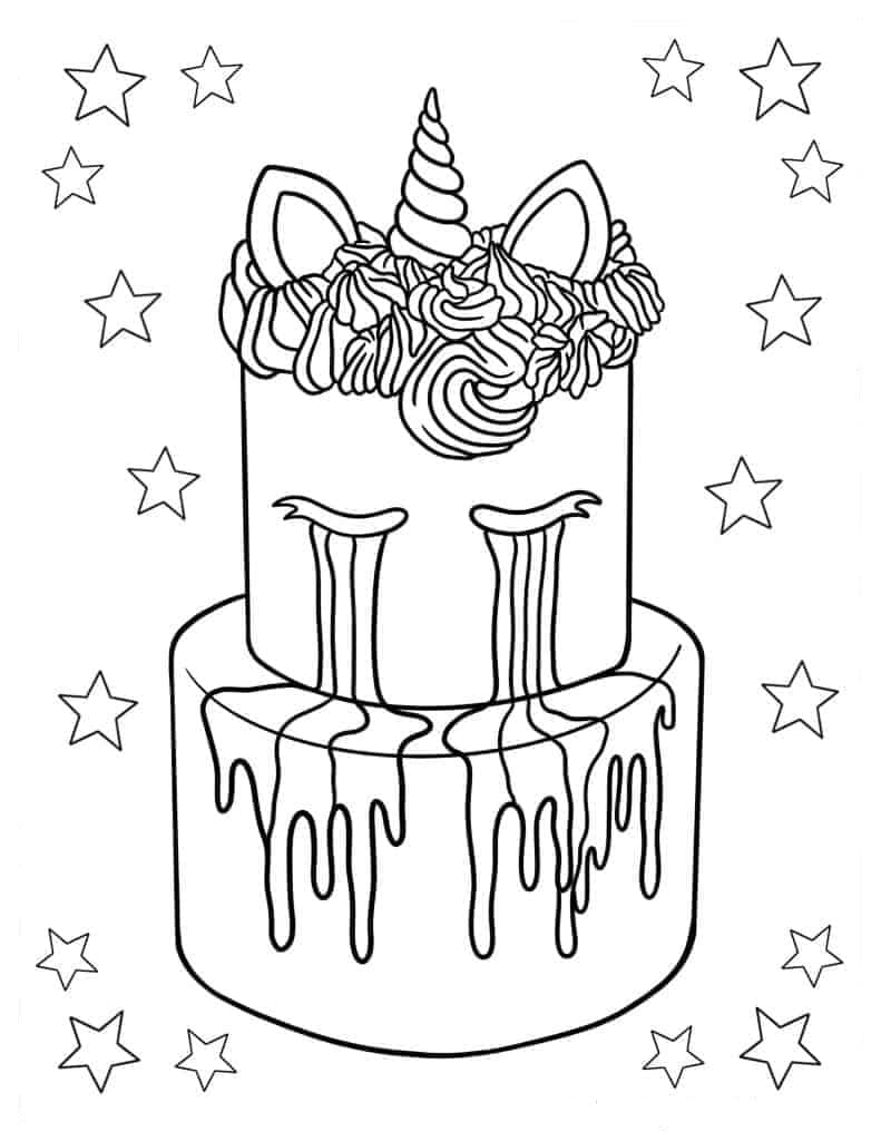 Unicorn Cupcake Coloring Play Free Coloring Game Online