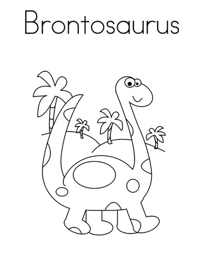 Baby Brontosaurus
