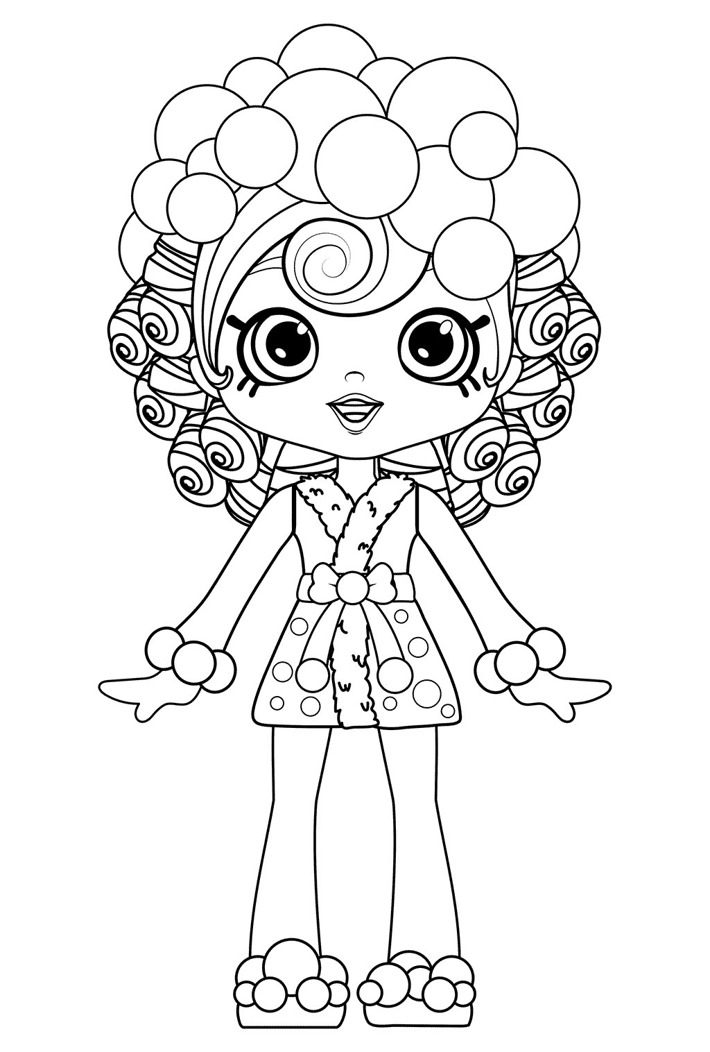 Beautiful Bubbleisha Coloring Game Beautiful Bubbleisha