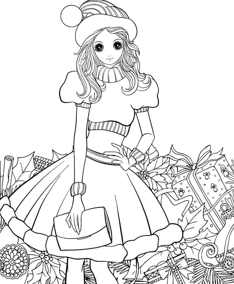 Christmas Style Coloring - Play Free Coloring Game Online