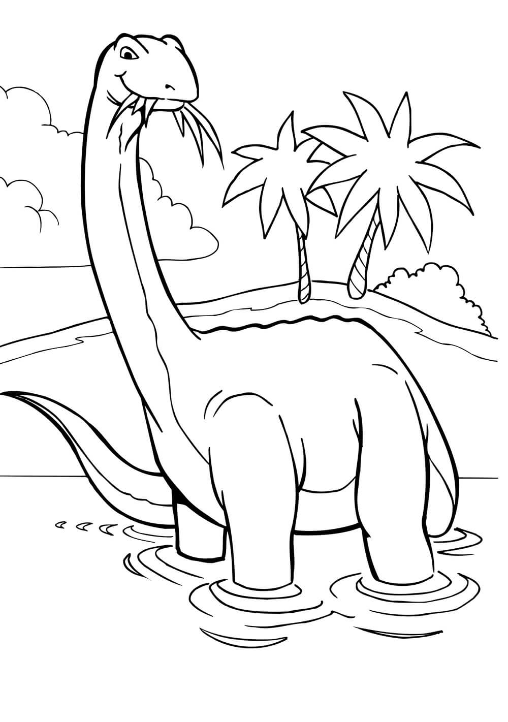 Dino Brontosaurus