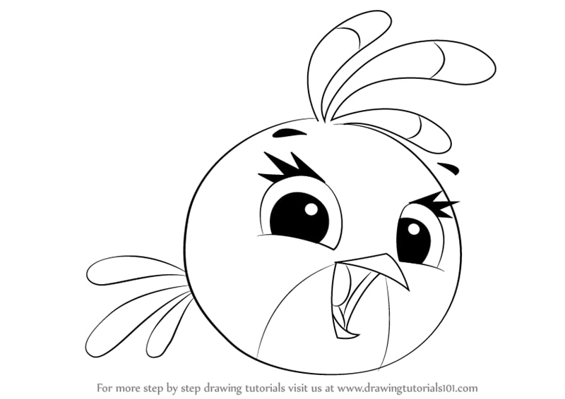 Free Angry Birds Stella Coloring Game Free Angry Birds Stella
