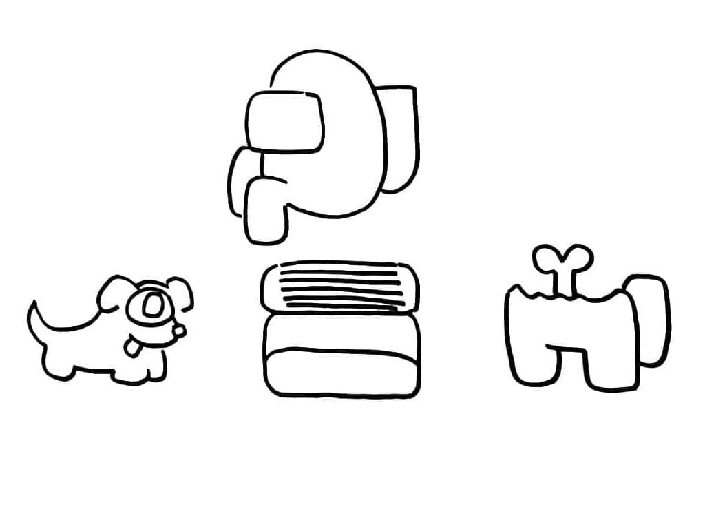 Among Us 16 Coloring - Play Free Coloring Game Online