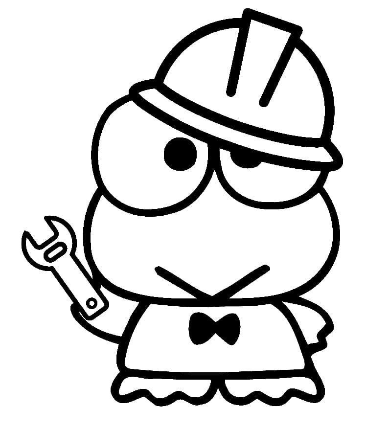 Keroppi Coloring Games - ColoringGames.Net