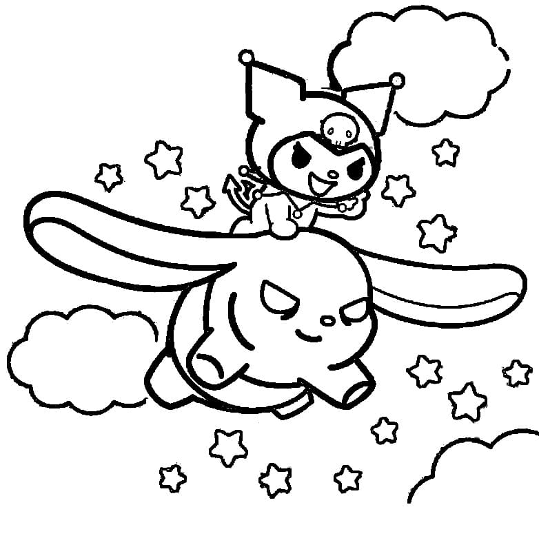 Kuromi Coloring Games - ColoringGames.Net