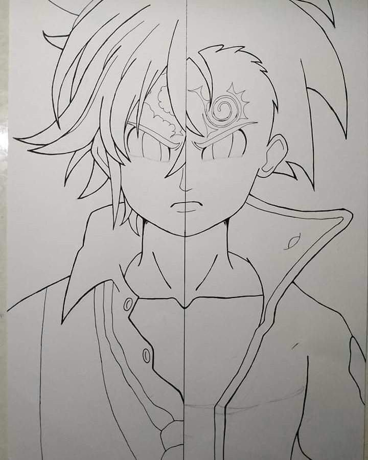 Meliodas 8 Coloring Game Meliodas 8