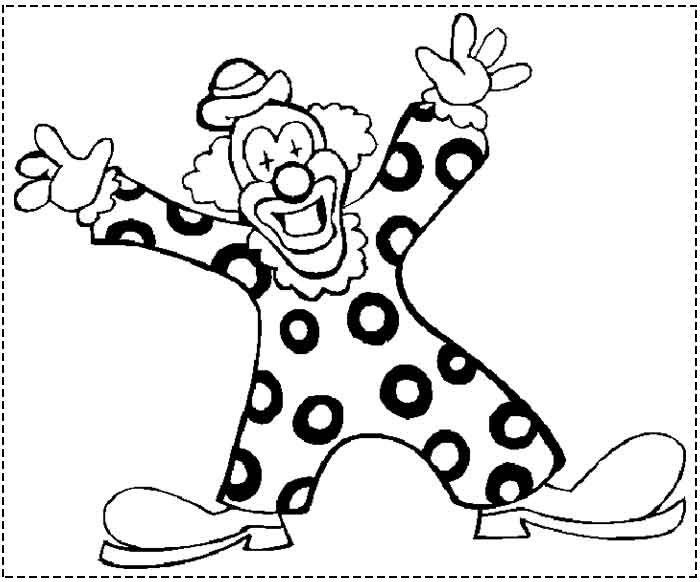 Happy Clown Coloring - Play Free Coloring Game Online