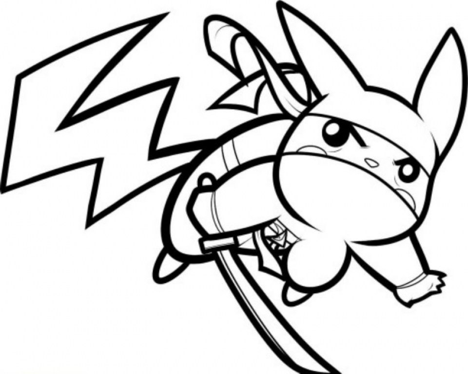 Ninja 1 Coloring - Play Free Coloring Game Online