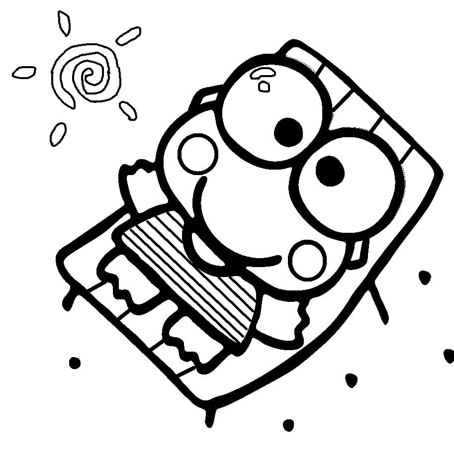 Keroppi Coloring Games - ColoringGames.Net