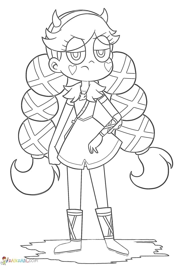 Star Butterfly 1 Coloring - Play Free Coloring Game Online