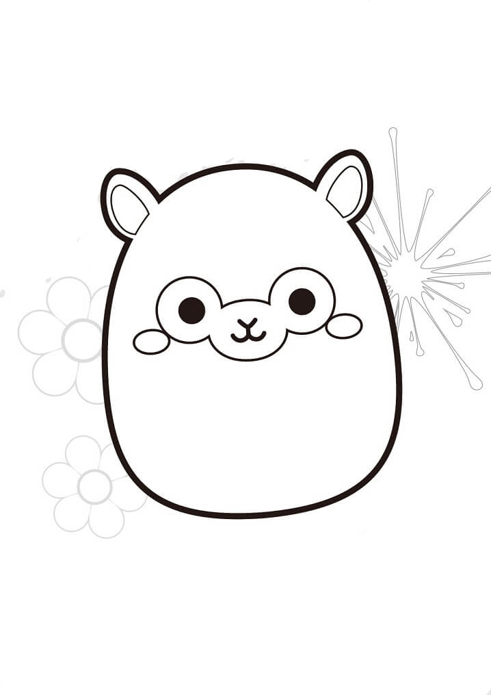 Hoot Squishmallows Coloring - Play Free Coloring Game Online