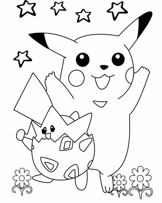 Pikachu Coloring Games - ColoringGames.Net