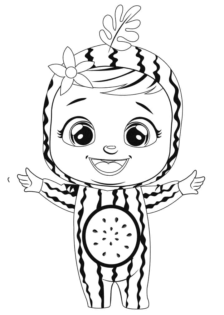 Cry Babies Coloring Games - ColoringGames.Net