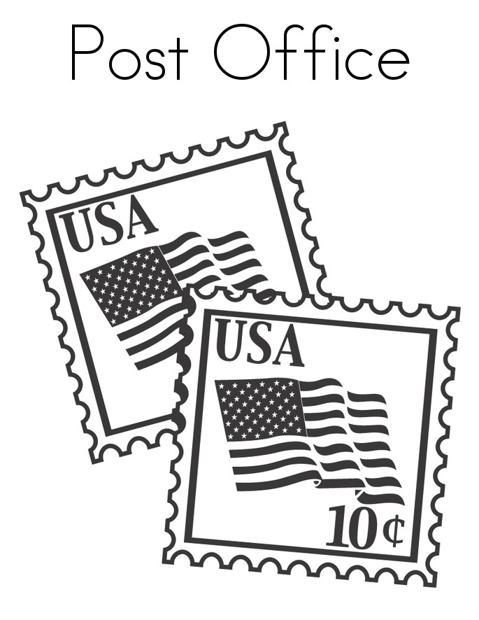 USA Stamp Coloring Game USA Stamp